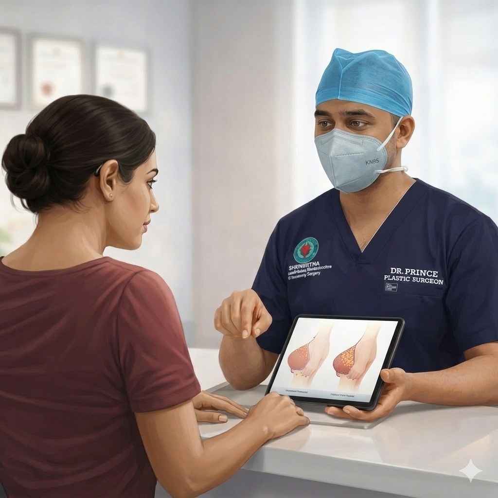 Breast reduction consultation – compassionate care in Kerala