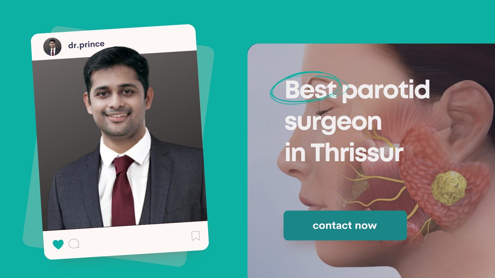 Dr. Prince - Best Parotid Surgeon in Thrissur