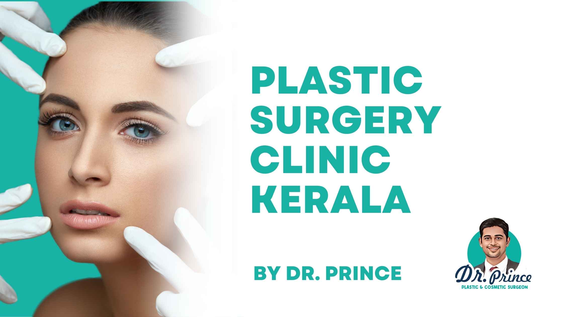 Dr. Prince consulting with a patient at the Sushrutha Institute of Plastic Surgery in Kerala.