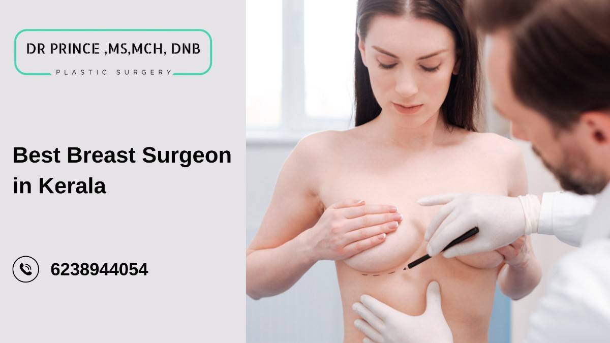 Before and after results of breast augmentation – Best Breast Surgeon in Kerala