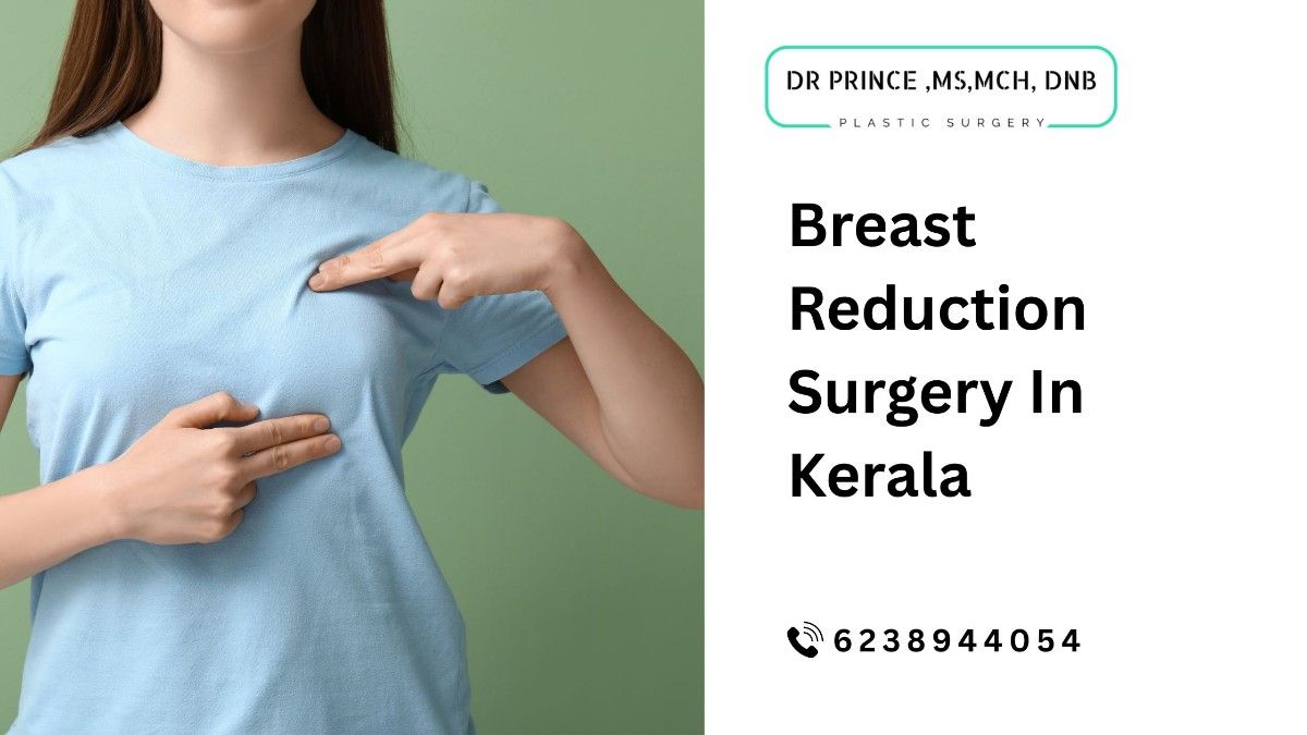breast reduction surgery in Kerala to a patient at his Thrissur clinic