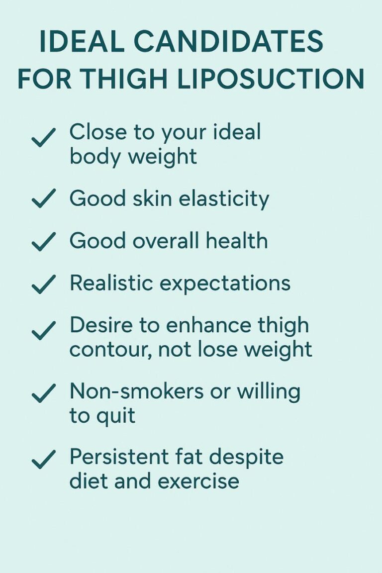 Ideal candidates undergoing Thigh Liposuction in India at a modern cosmetic surgery clinic.