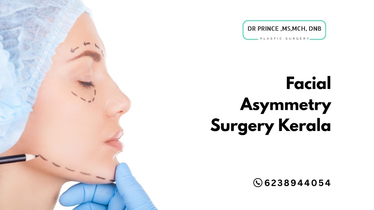 Patient consultation for facial asymmetry surgery Kerala with expert cosmetic surgeon