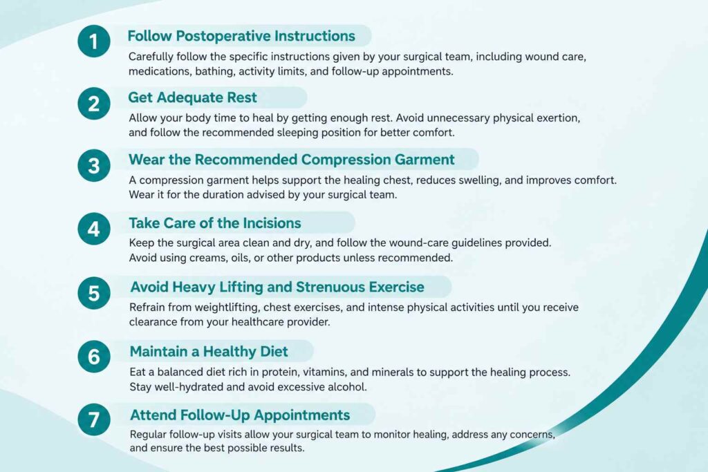 7 Essential Tips for Recovery After Male Breast Reduction Surgery